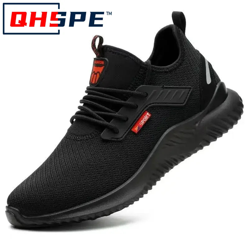 Men Indestructible Steel Toe Sneakers