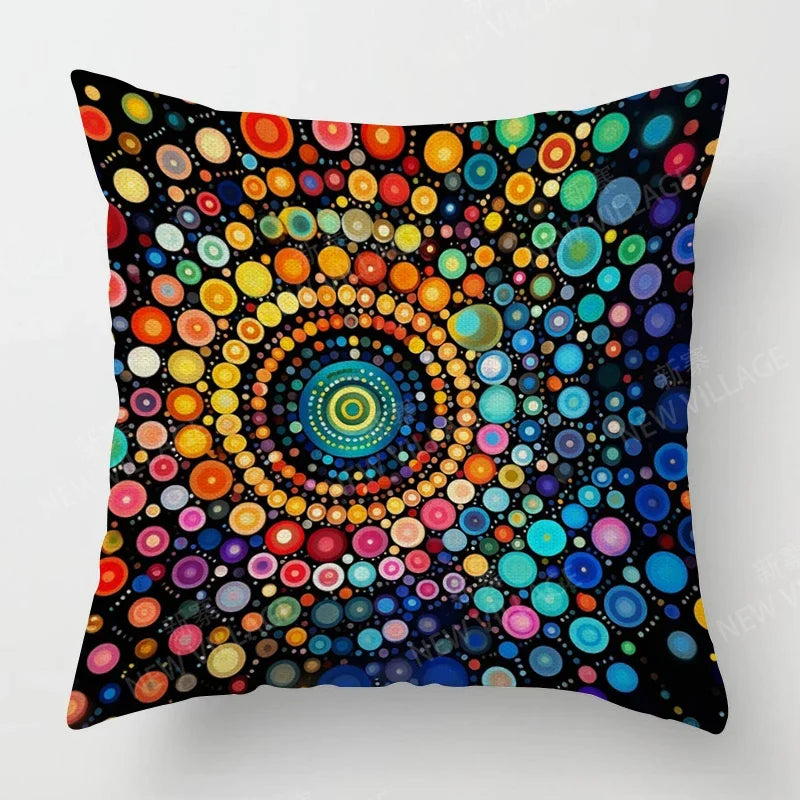 Abstract Sofa Pillow Cover