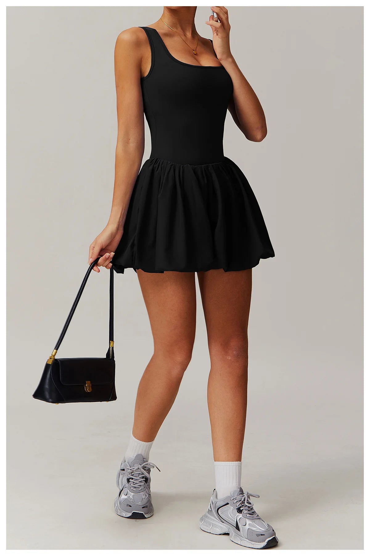 Women Tennis Skirt Yoga Jumpsuit