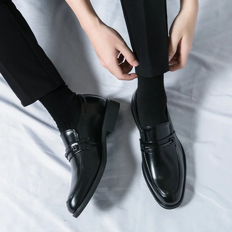 Men’s 2025 Soft Sole Leather Loafers