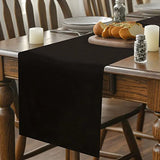 Cotton Sage Green Table Runner