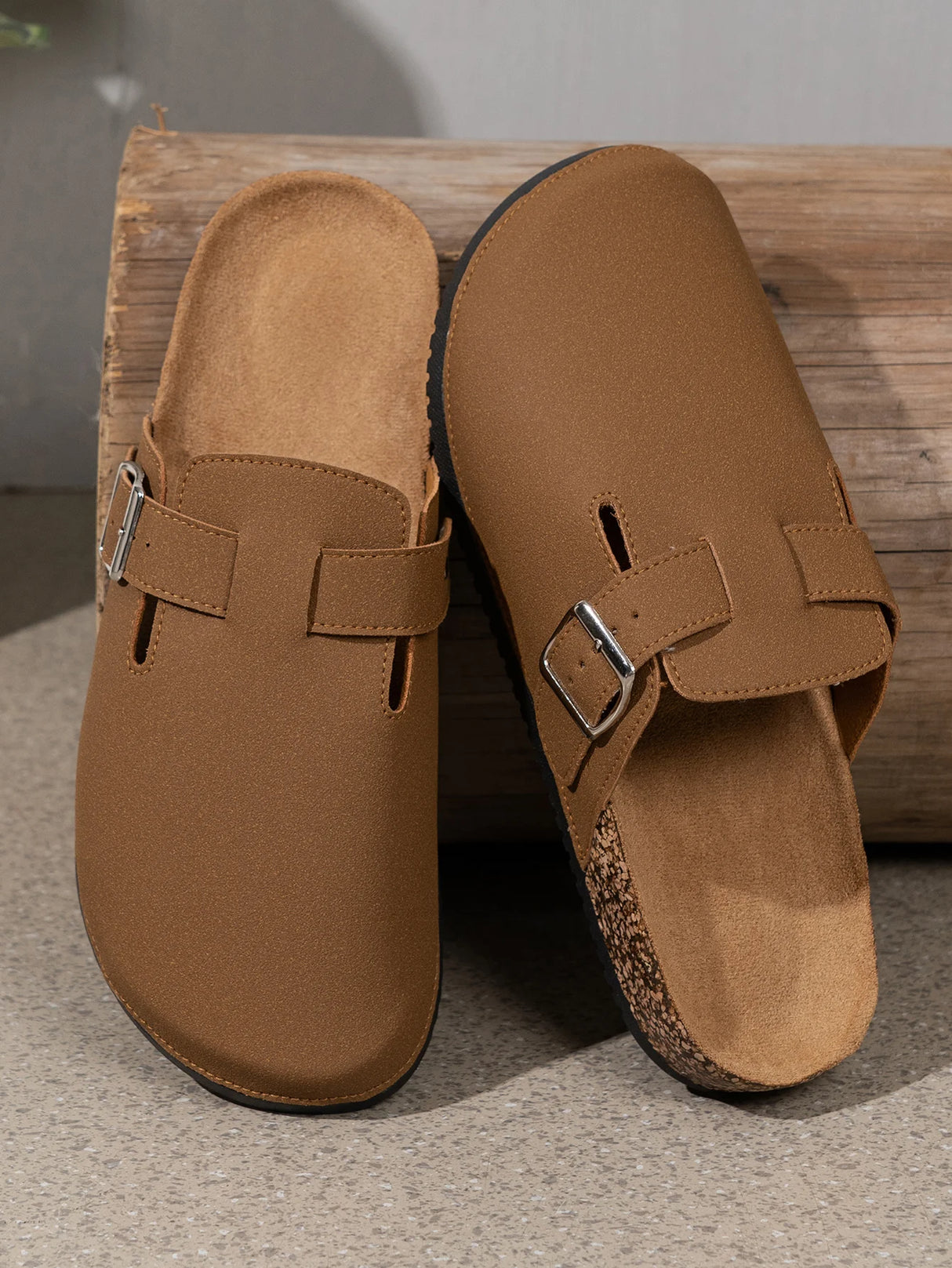 Men’s Solid Color Mules