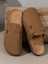 Men’s Solid Color Mules