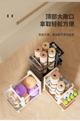 Slim Home Storage Cart Rack