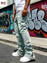 HME Vintage Blue Flare Jeans