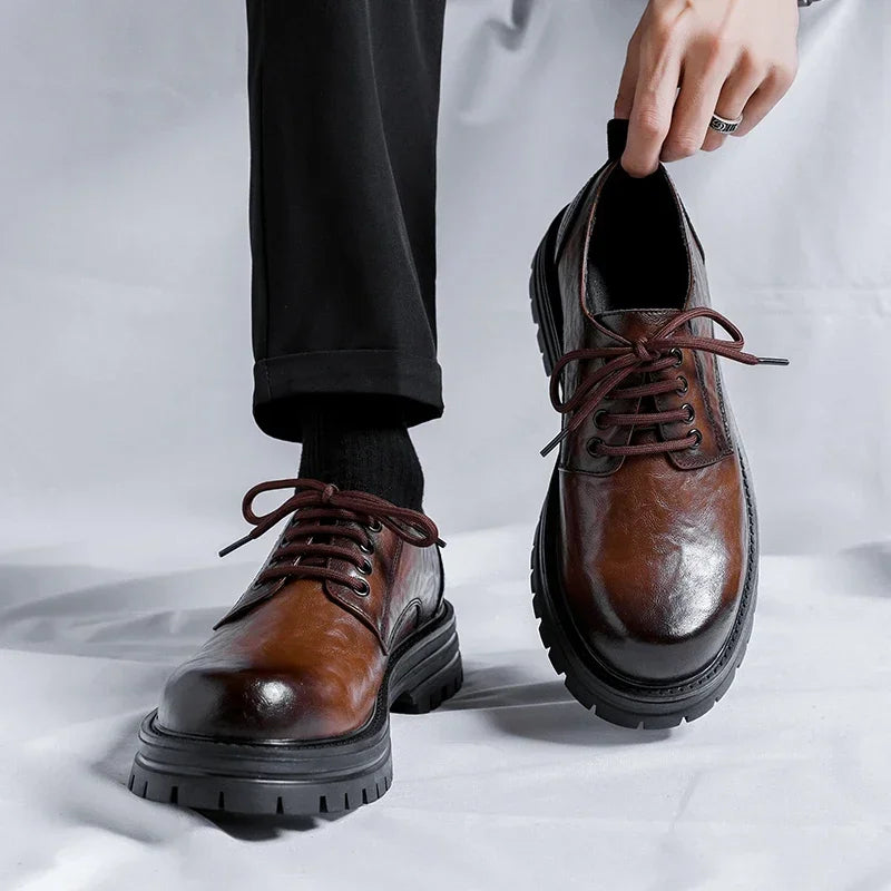 Monarch Platform Derby Shoes