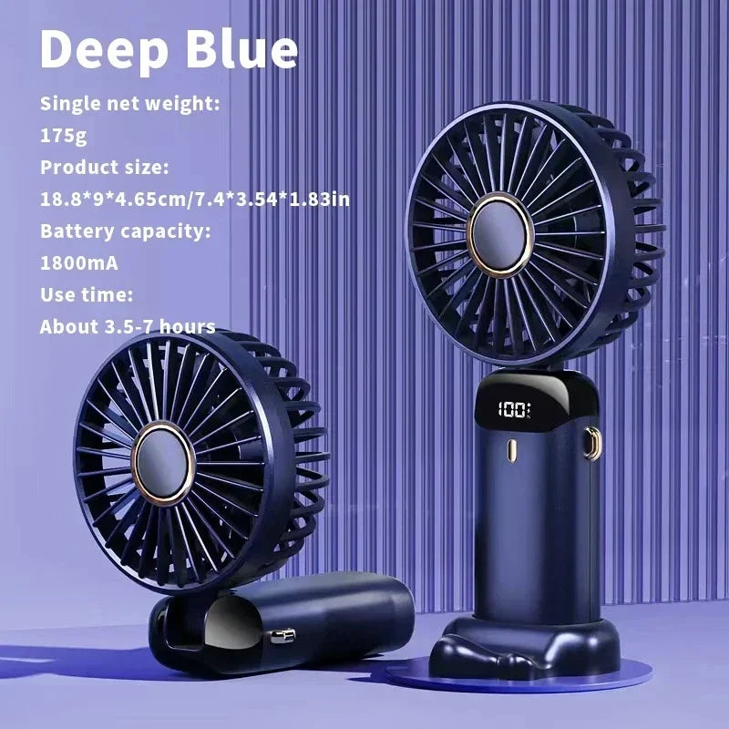 Rechargeable Neck Fan Air Conditioner