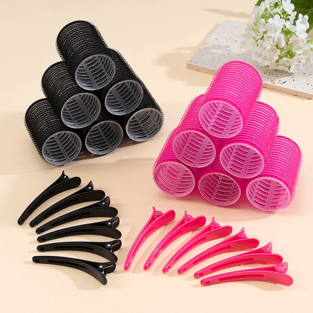 Self-Grip Hair Rollers – 24 Piece Set