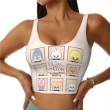Sparkling Rhinestone Backless Camisole Tank