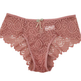 Mid Waist Lace Panties