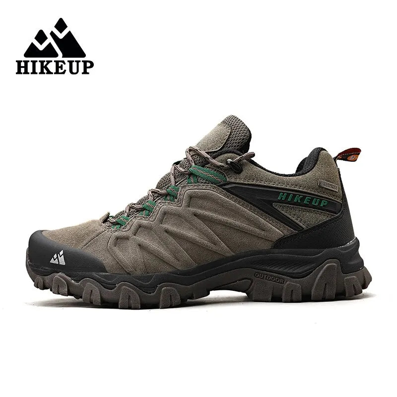 Men Leather Outdoor Trekking Shoes