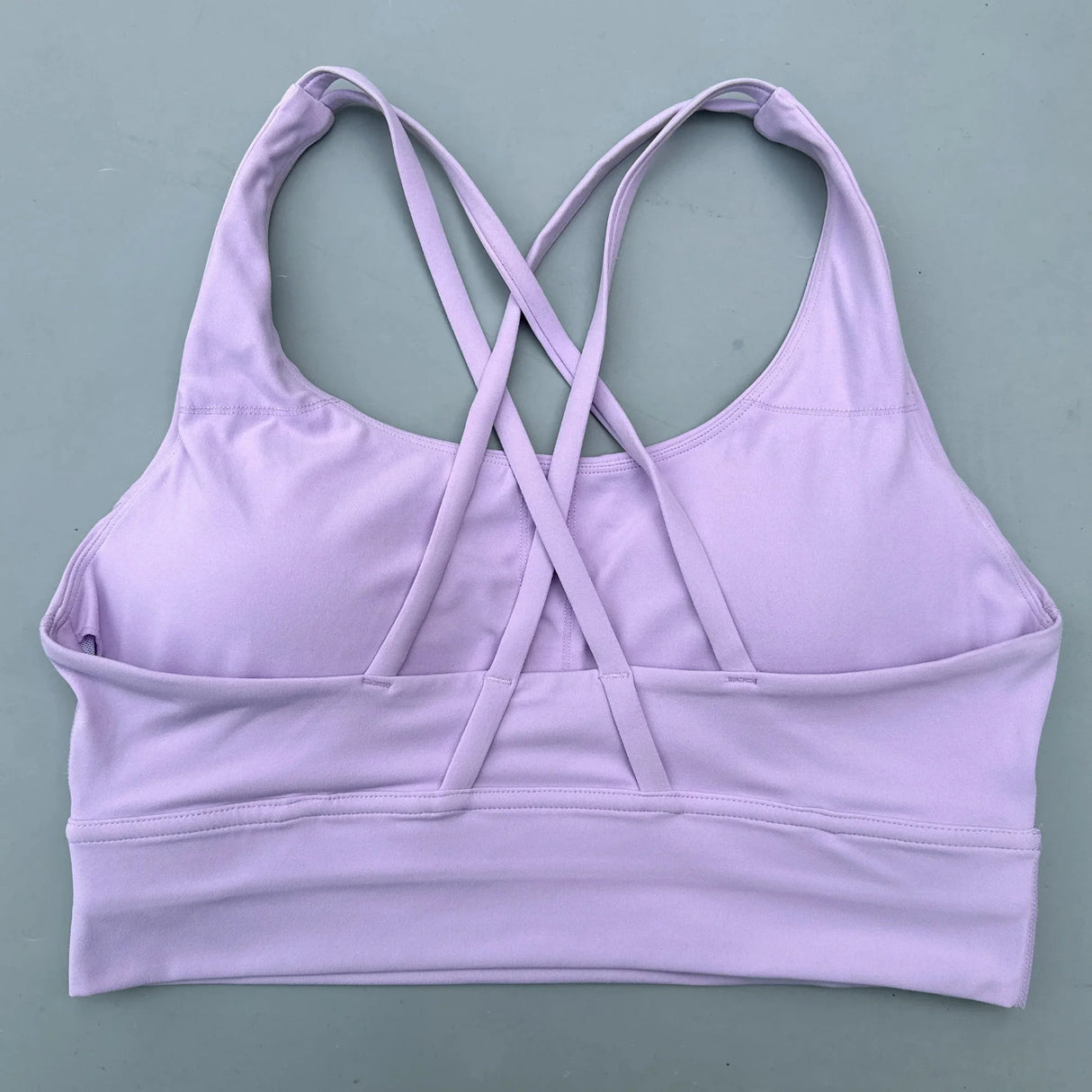 Women Cross Strap Sports Bra with Pads