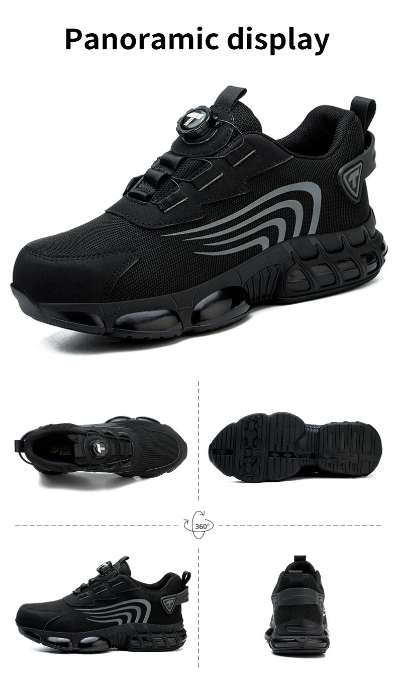 Men Anti Impact Safety Shoes