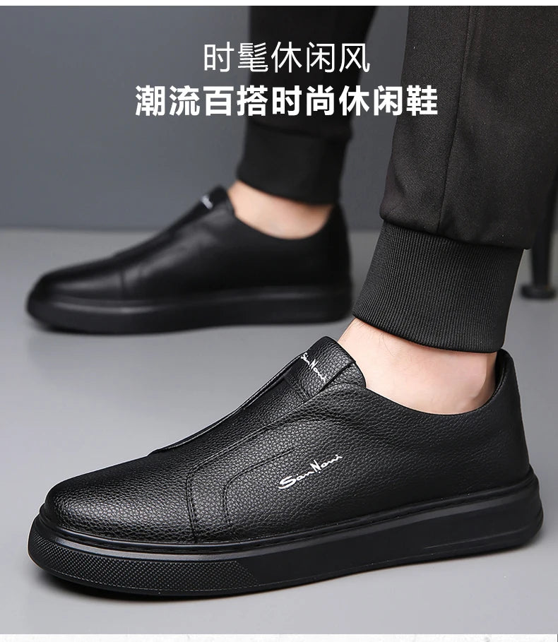 Men’s 2025 Summer Casual Leather Loafers