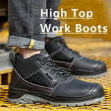 Men Waterproof Anti-Puncture Safety Boots