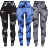 Seamless High-Waist Push-Up Women's Yoga Pants – Fitness Workout Leggings