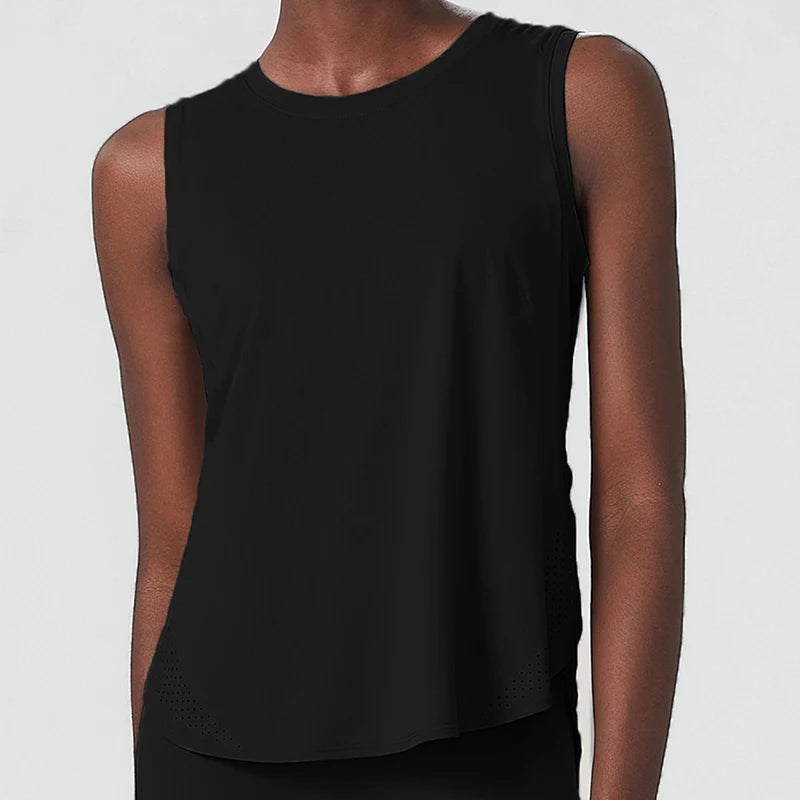 Women Loose Sleeveless Fitness Tank Top