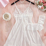 Blush Satin Sleepwear Set