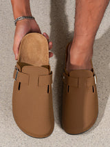 Men’s Solid Color Mules