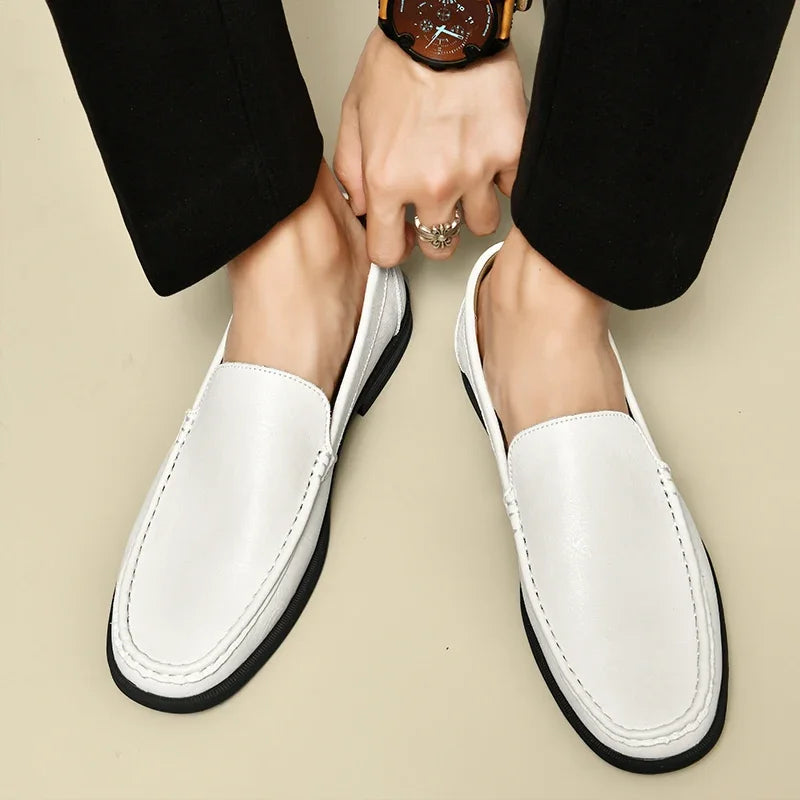 Executive Leather Loafers