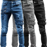 Men's Plus Size Straight Jeans 2025