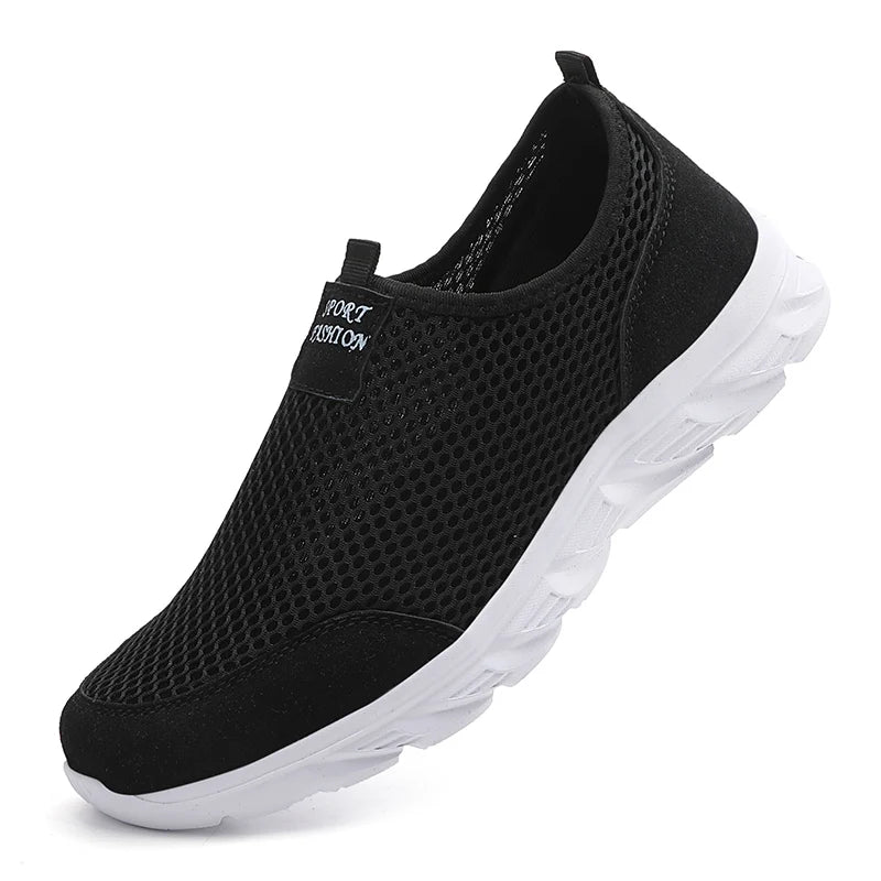 Men Breathable Mesh Walking Loafers