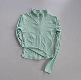Women Quick Dry Zipper Sports Jacket