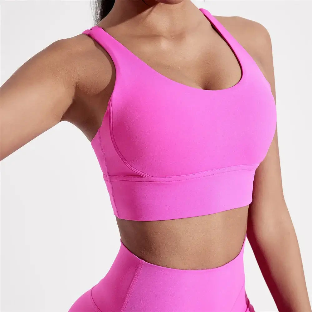 Women Cross Back Training Sports Bra