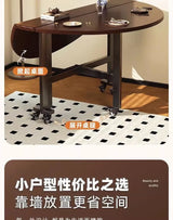 Foldable Round Dining Table