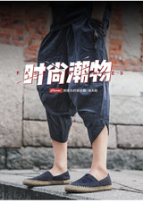 LinenStep™ Men’s Casual Linen Sneakers