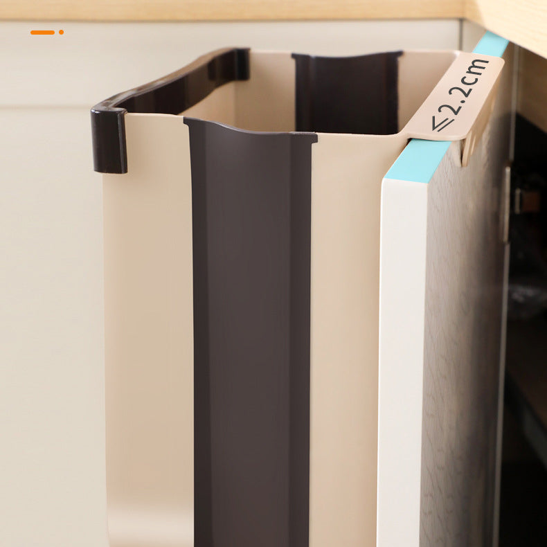 Folding Kitchen Trash Can