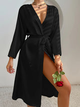 Bella Satin Lounge Robe
