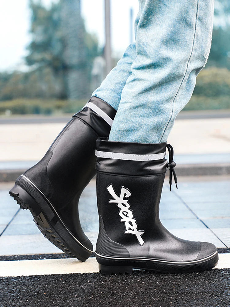Couple Style Waterproof Rain Boots