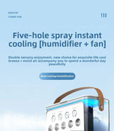 USB LED Portable Air Conditioner Fan