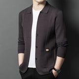 Men V-Neck Cardigan Sweater