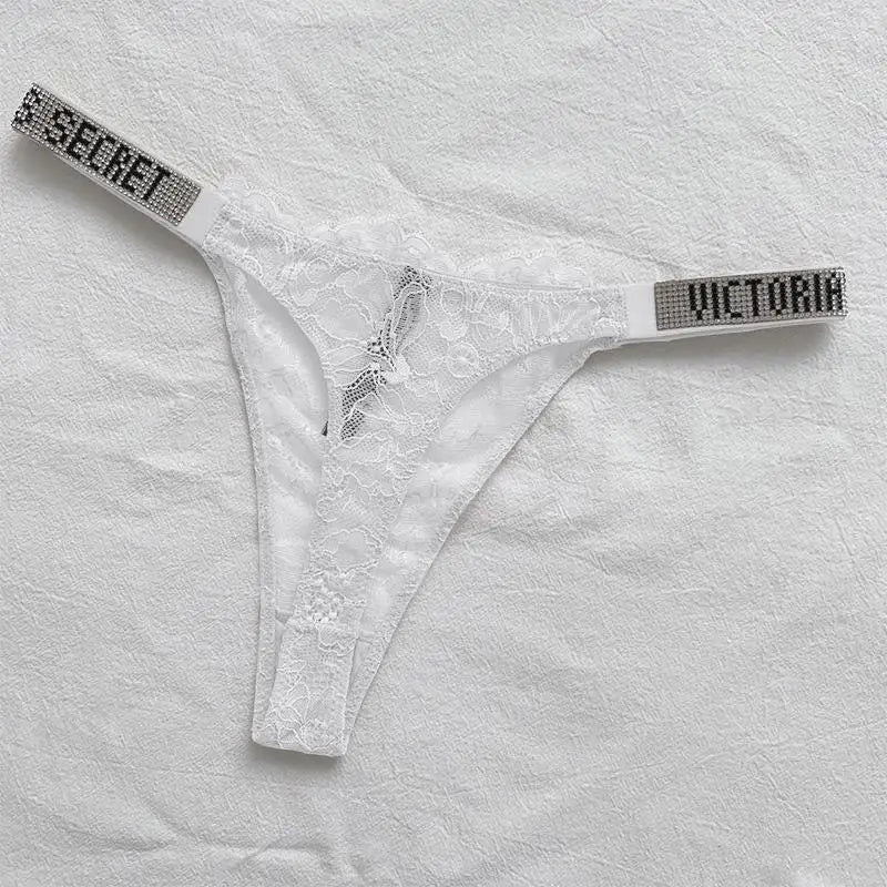 Women Lace Thong Set