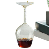 Upside Down Wine Glass