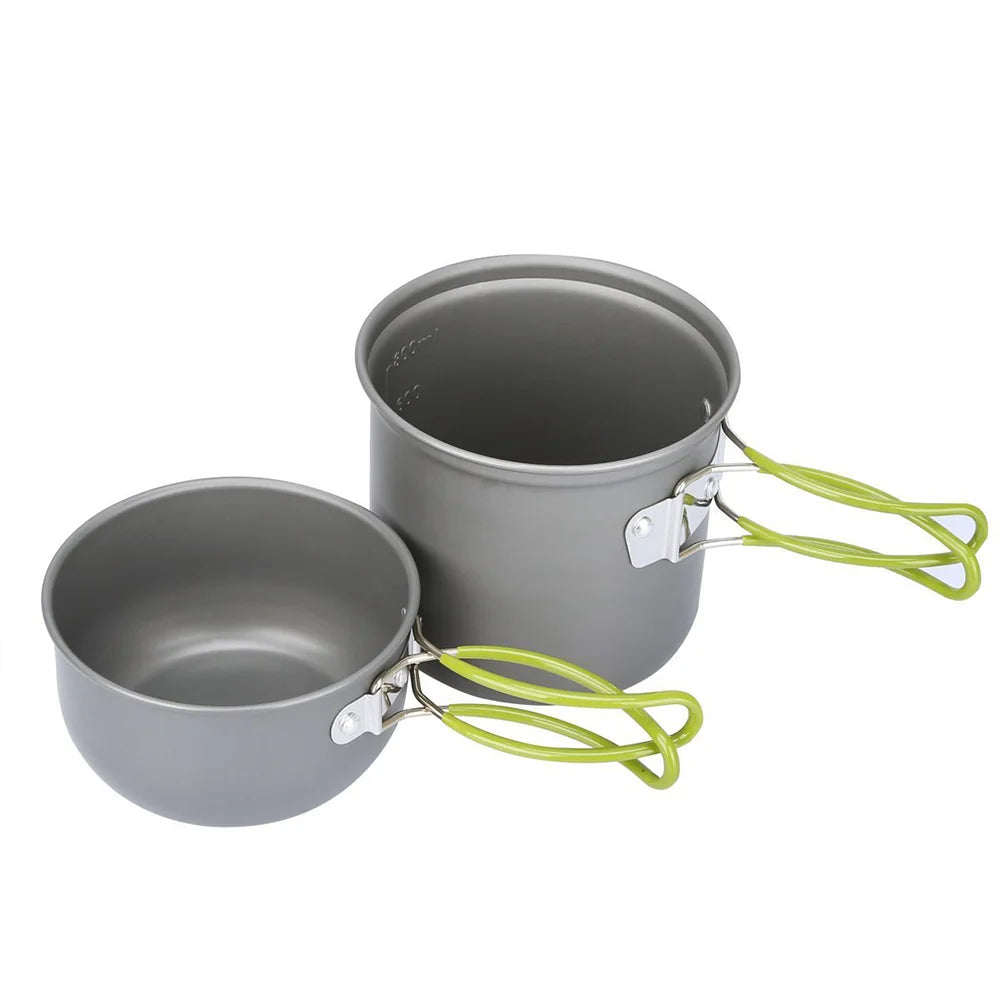 Camping Pots Cookware Set