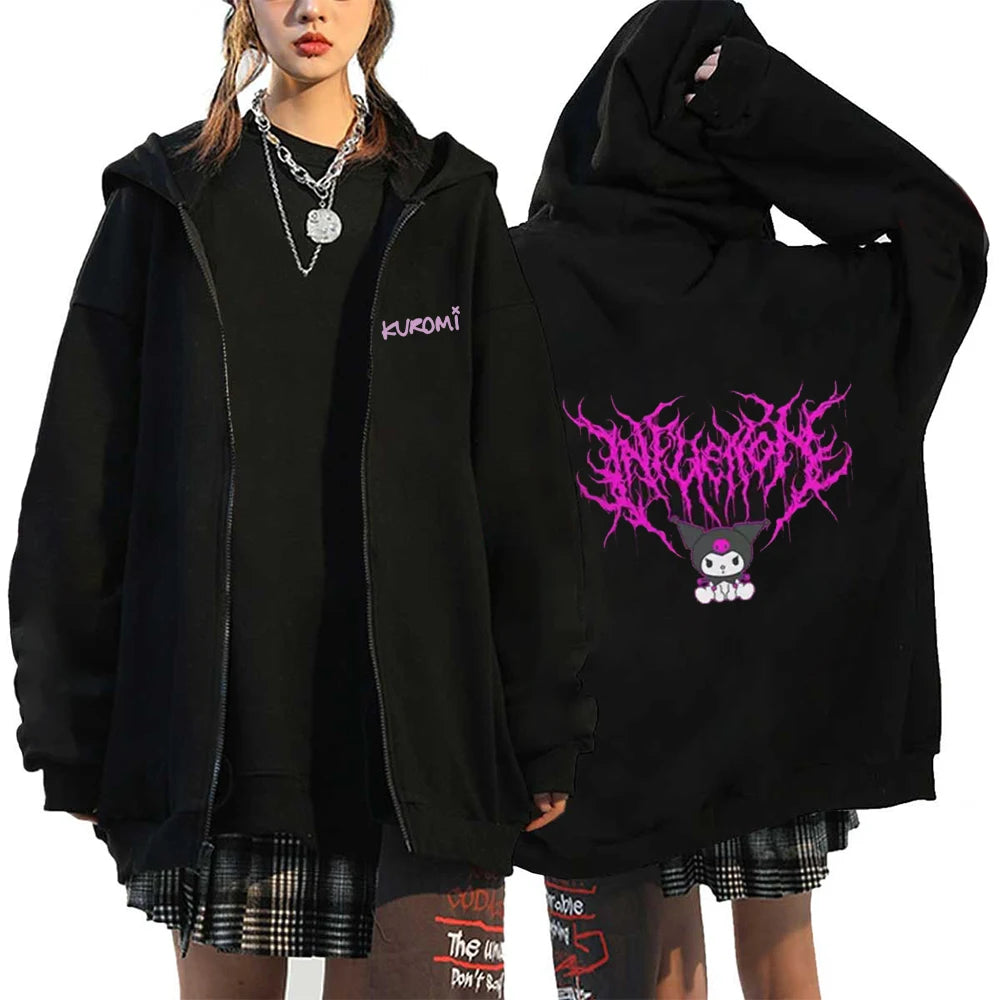 Hello Kitty Zipper Hoodie