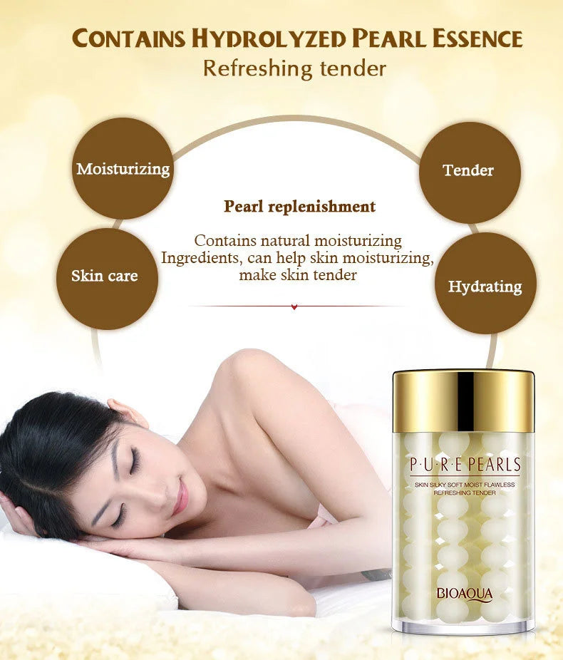BIOAQUA Pearl Face Cream Set