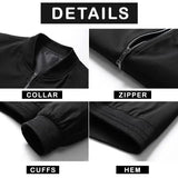 Men's Plus Size Bomber Jacket Winter