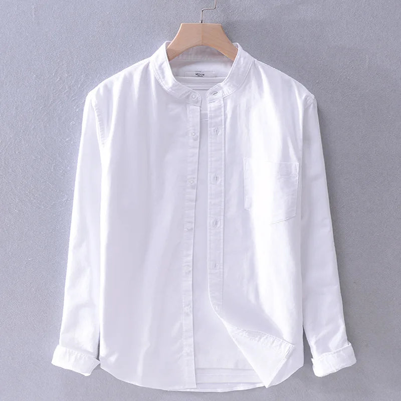 Men Oxford White Shirt