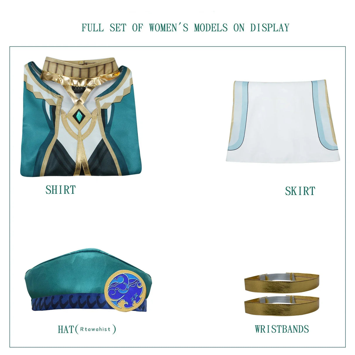 Akademiya Cosplay Uniform Set