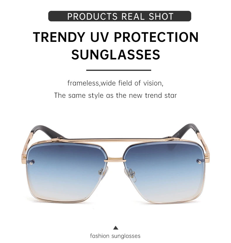 Oversized Square Sunglasses