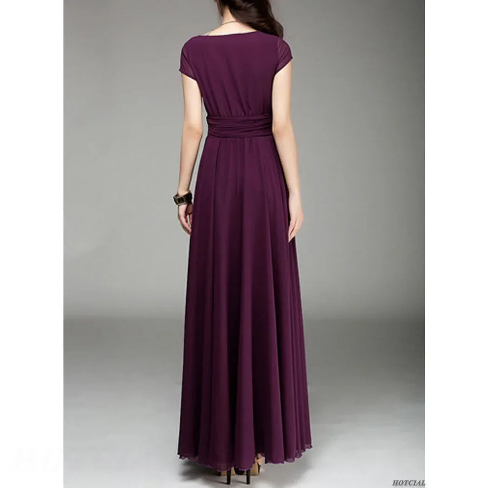 Women Chiffon Summer Party Dress
