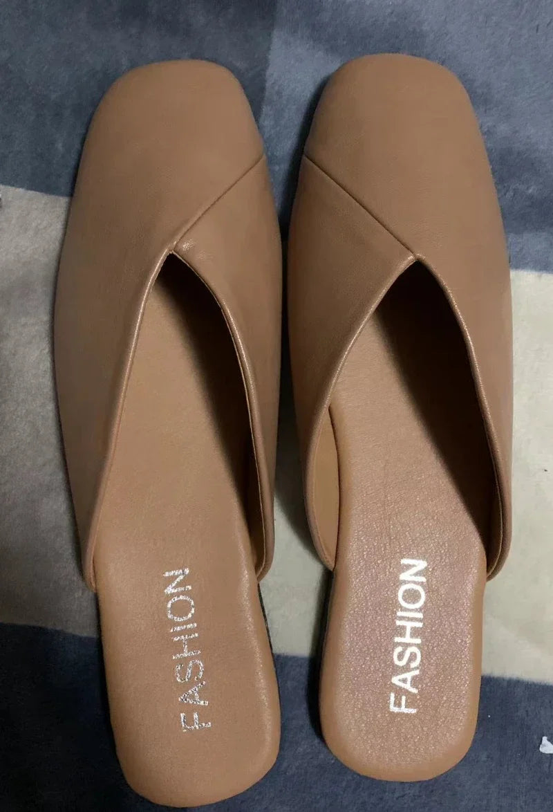Women Mules Non Slip Casual Slippers