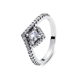 925 Sterling Silver Engagement Ring