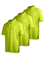 Men Slim Fit 3-Pack Polo Shirts
