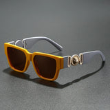 Signature Leopard Square Sunglasses