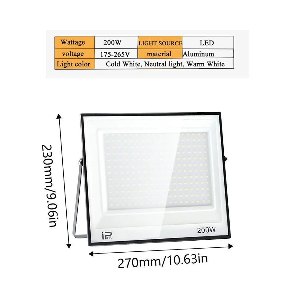 Waterproof LED Outdoor Spotlight